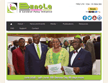 Tablet Screenshot of benola.org